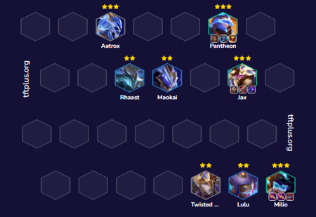Đội hình Jax Vươn Tới Tinh Tú Reroll TFT mùa 17