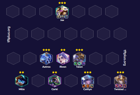 Đội hình Twisted Fate Caitlyn Định Mệnh Chiêm Tinh Reroll TFT mùa 17