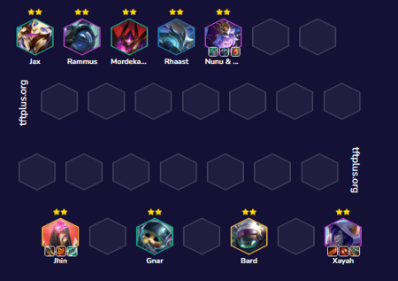 Đội hình Xayah Chiêm Tinh Bắn Tỉa Flex TFT mùa 17